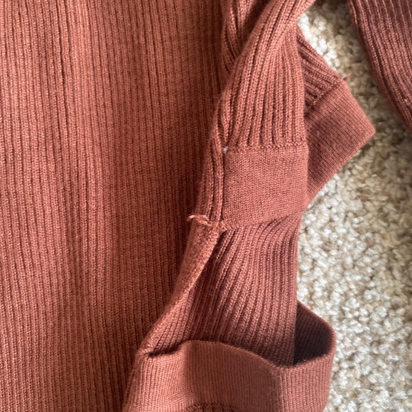 Derek Heart Women’s Long Sleeve Brown Dress Size XL - Picture 9 of 13